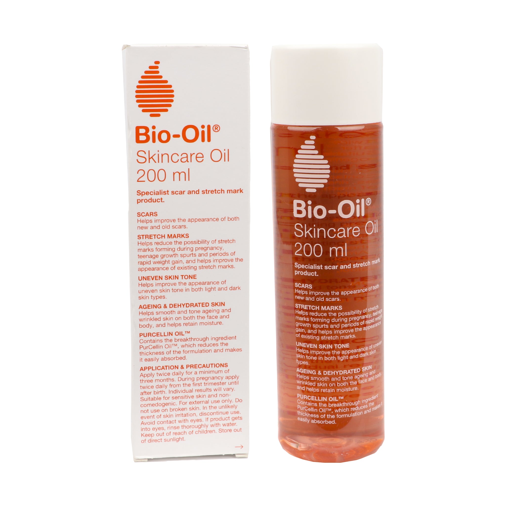 Bio Oil Skin Care Oil for Scars & Stretch Marks - 200ml (5 Pack) - Hydrating & Nourishing Treatment for Dry Skin - Perfect for Post-Pregnancy, Weight Loss & Daily Skincare Routine
