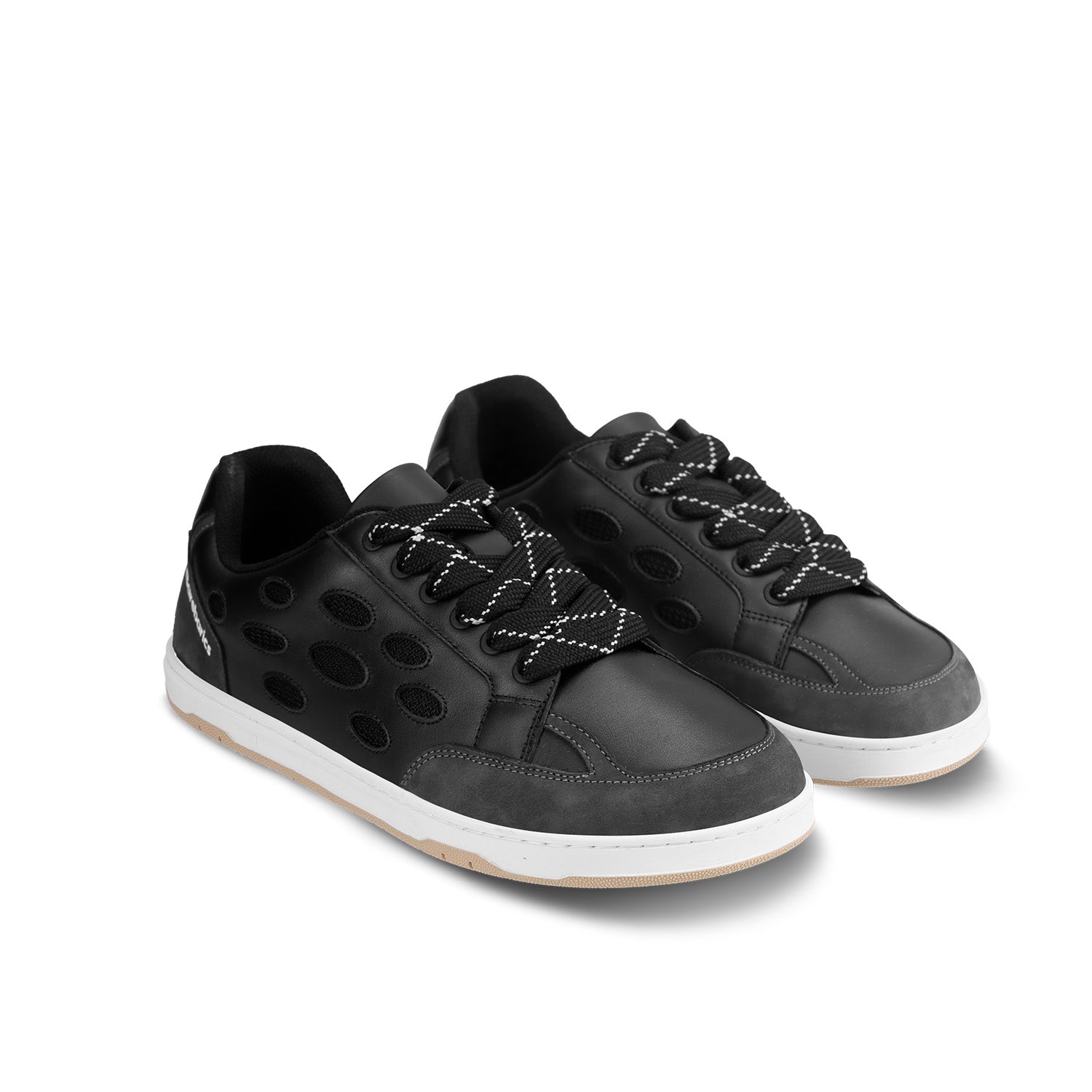 Barefoot Sneakers for Women & Men - Barebarics Fusion Minimalist Shoes in Black & White | Lightweight & Flexible for Running, Walking & Gym Workouts [CLEARANCE]