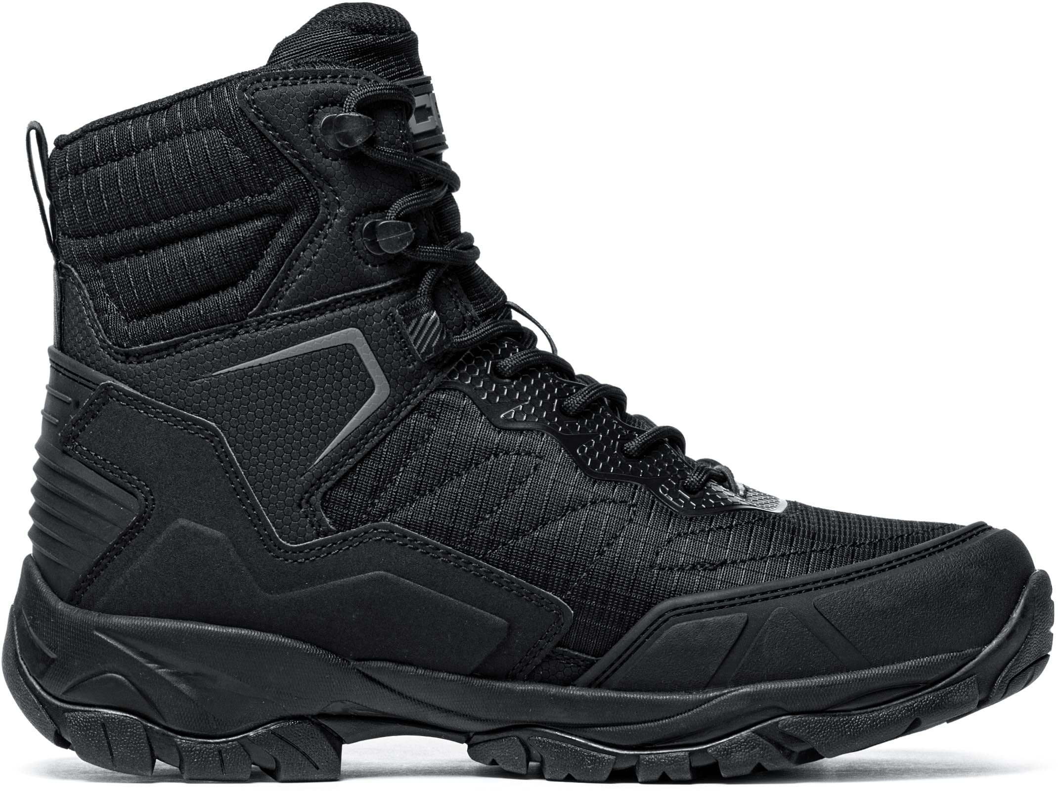 CQR Men's Military Tactical Boots - Lightweight 6 Inch Combat Boots for Hiking, Work & Outdoor Activities | Durable EDC Work Boots with Slip-Resistant Sole | Perfect for Army, Police & Construction