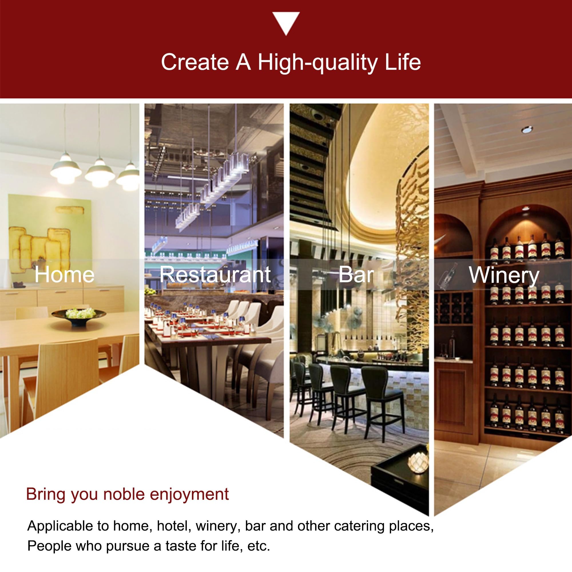 Wall Mounted Wine Rack with LED Lights - Floating Bar Shelves for Wine & Liquor Bottles Display - Space Saving Home Bar Cabinet for Kitchen, Dining Room, Living Room - Perfect for Entertaining Guests & Home Decor