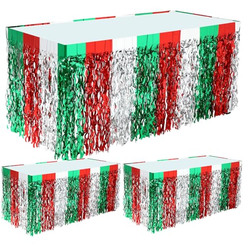 Red Silver and Green