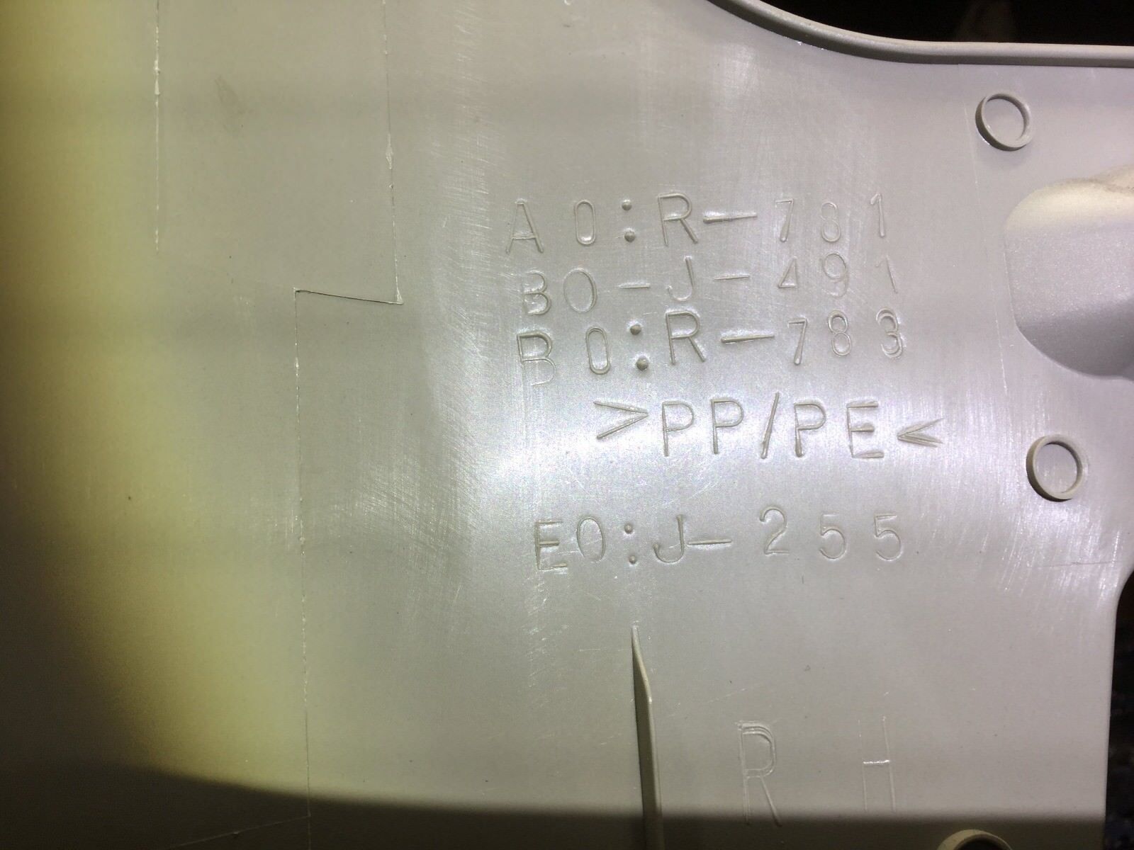 2004-2009 Toyota Prius Left Driver Side Cowl Trim Panel OEM Replacement Part - Perfect for Car Interior Repair & Restoration Projects