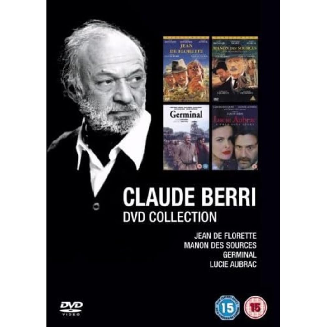 Claude Berri DVD Box Set - Classic Film Collection | Perfect for Movie Nights & French Cinema Lovers
