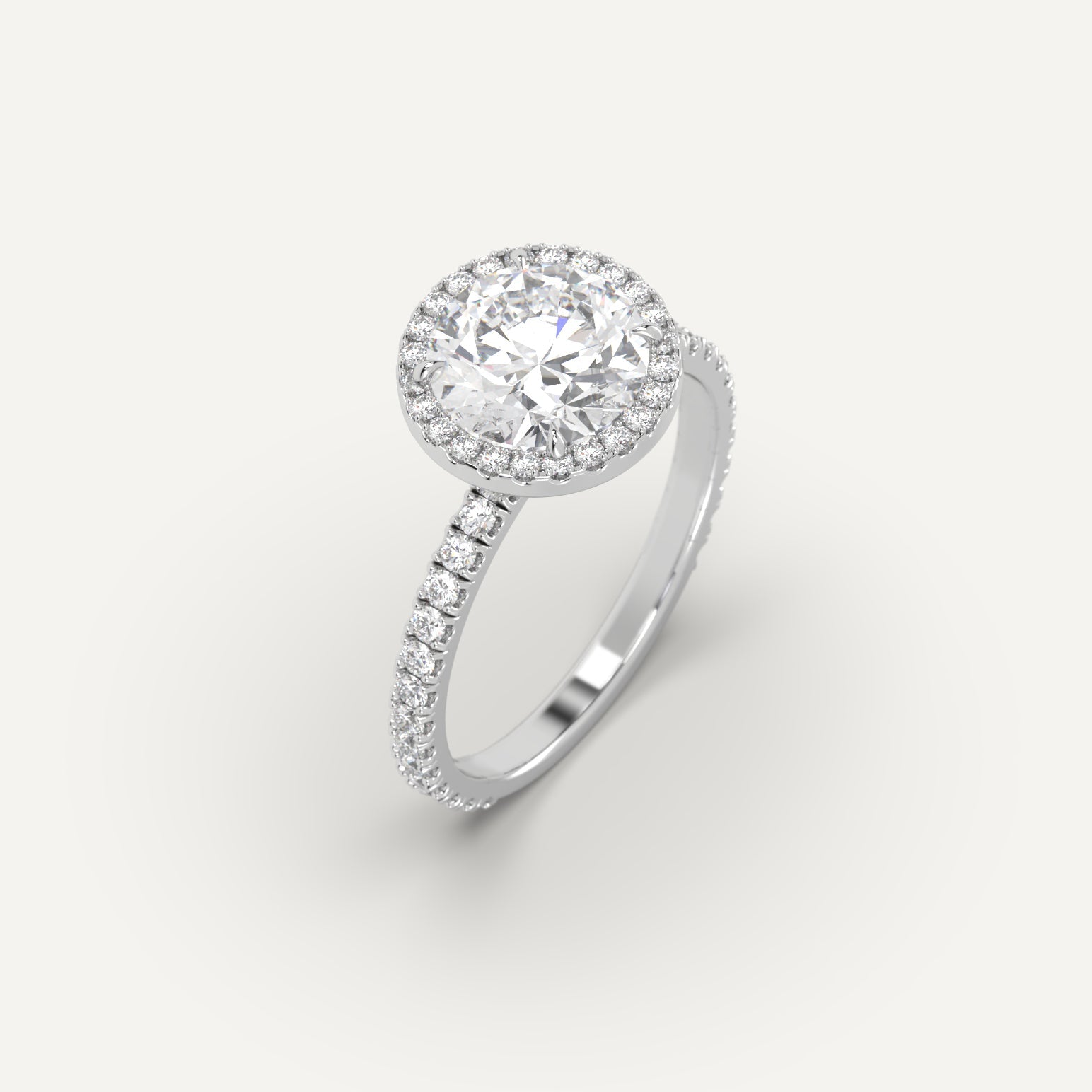 2 Carat Round Cut Diamond Ring - Elegant Solitaire Engagement Ring for Women, Perfect for Proposals, Weddings & Anniversaries