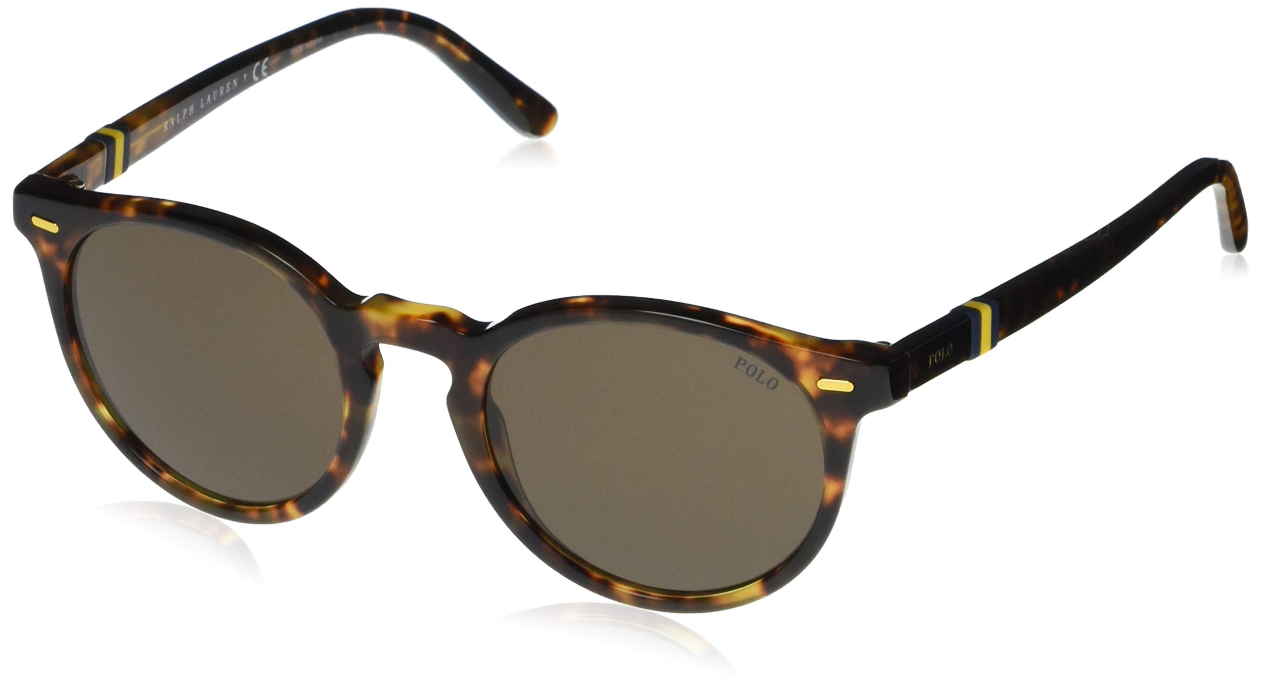 Polo Ralph Lauren PH4151 Round Polarized Sunglasses for Men & Women - UV Protection, Classic Aviator Style for Outdoor, Driving, and Travel