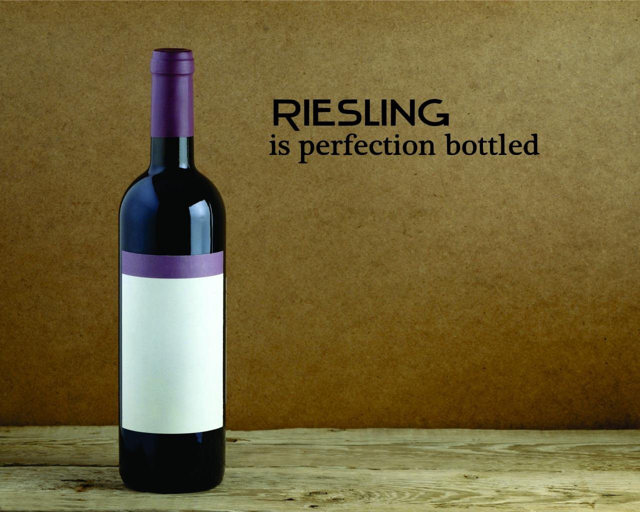 DIY Removable Wall Decals - Riesling Wine Bottle Design (8x20 inches) for Bedroom, Living Room & Nursery Decor