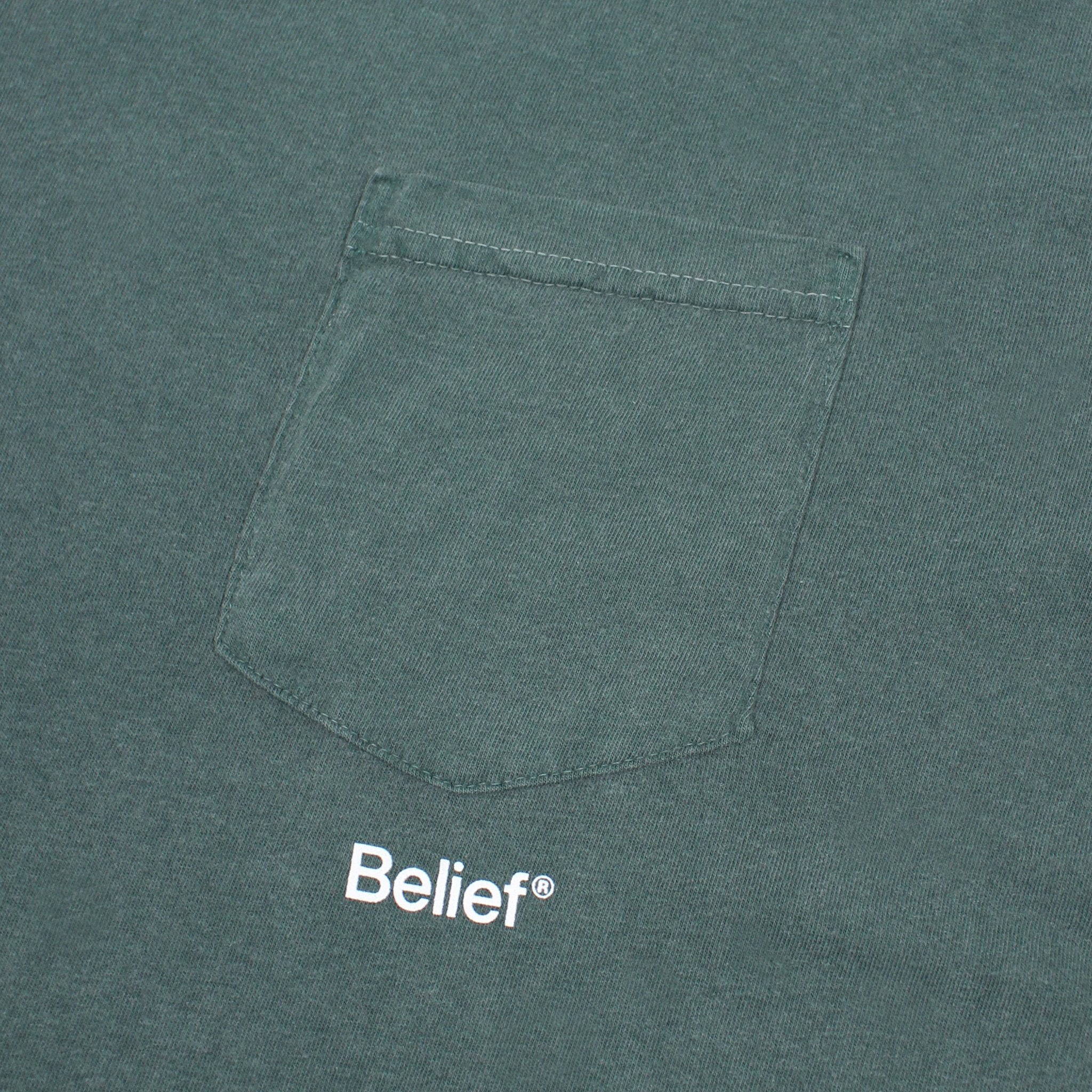 Belief NYC Core Pocket Tee - Premium Cotton T-Shirt with Chest Pocket for Men | Casual Wear, Street Style, Everyday Comfort