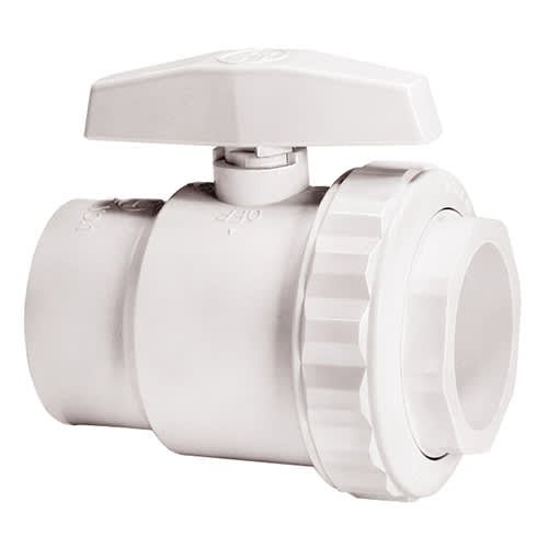 Hayward Trimline 2-Way Ball Valve SP0722S - Durable Brass Pool Valve for Inground Pools, Spas & Water Features | Perfect for Flow Control & Maintenance Shut-Off