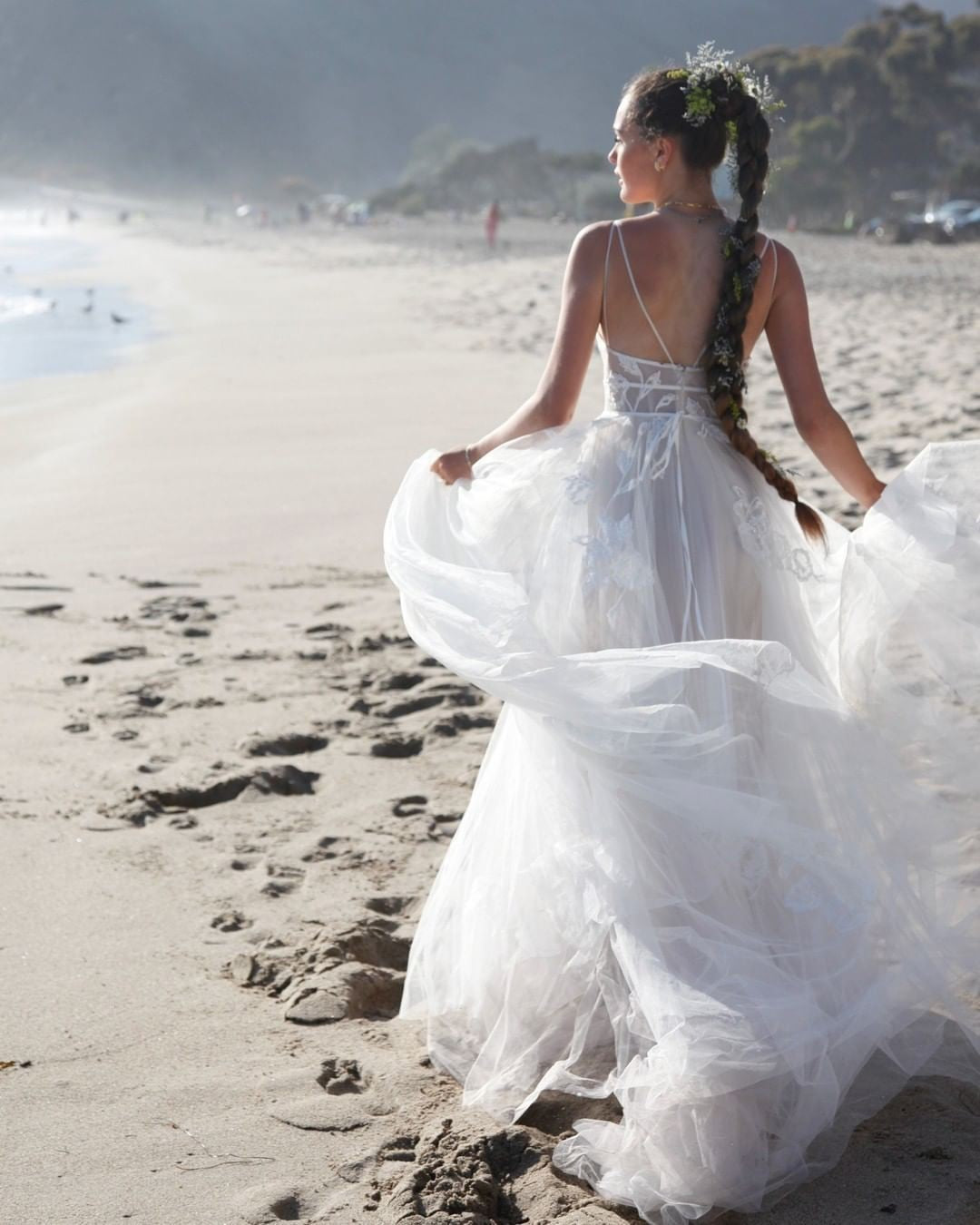 Willowby Kendrew 54716 Wedding Gown - Elegant Lace Bridal Dress for Bride, Perfect for Beach, Church & Outdoor Ceremonies