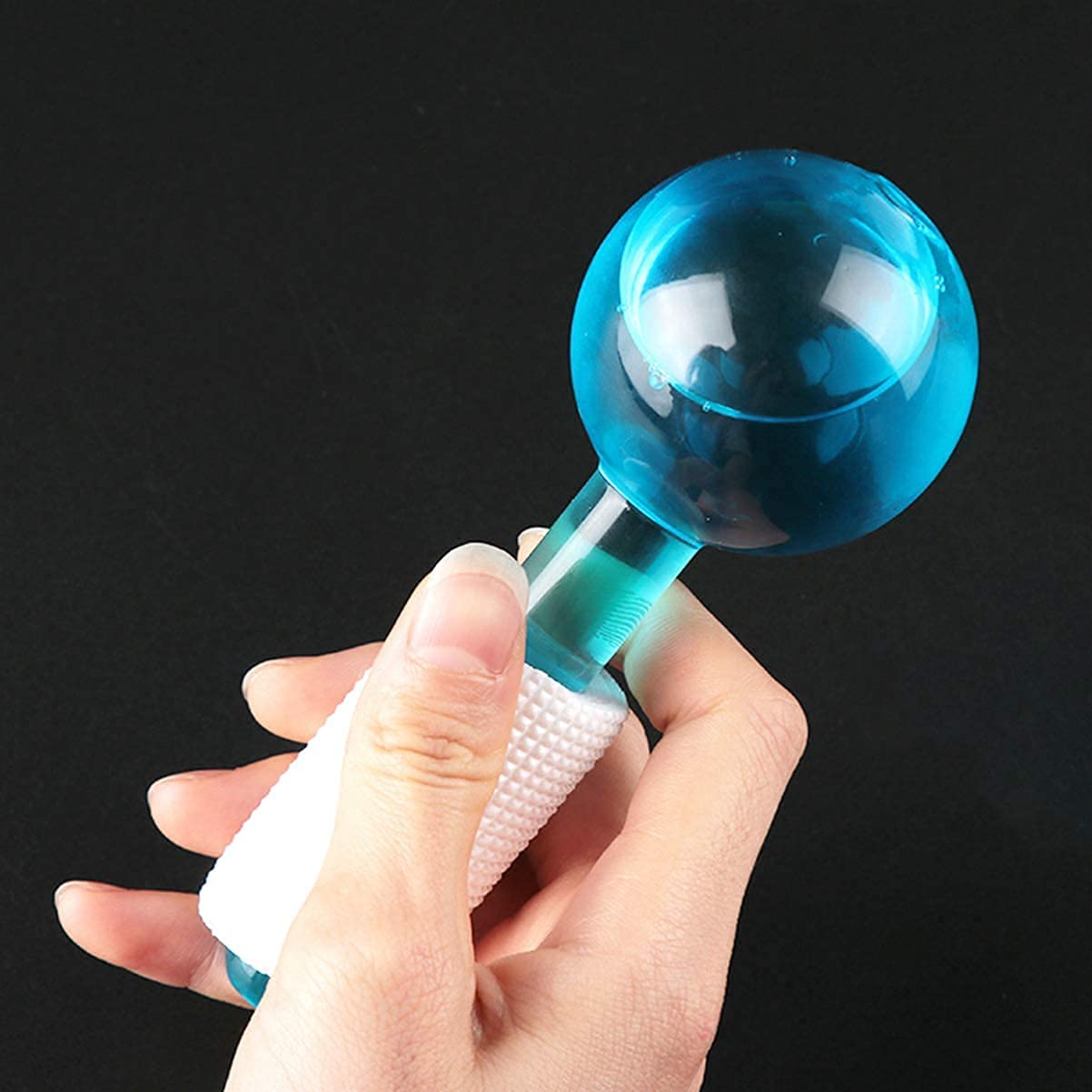 JAGDIV Ice Globes for Face - Cooling Facial Massager for Puffiness Relief, Dark Circles & Wrinkles - 2 Pack Cryotherapy Ice Roller for Eyes, Neck & Skin Tightening - Perfect for Morning Routine & Spa Day