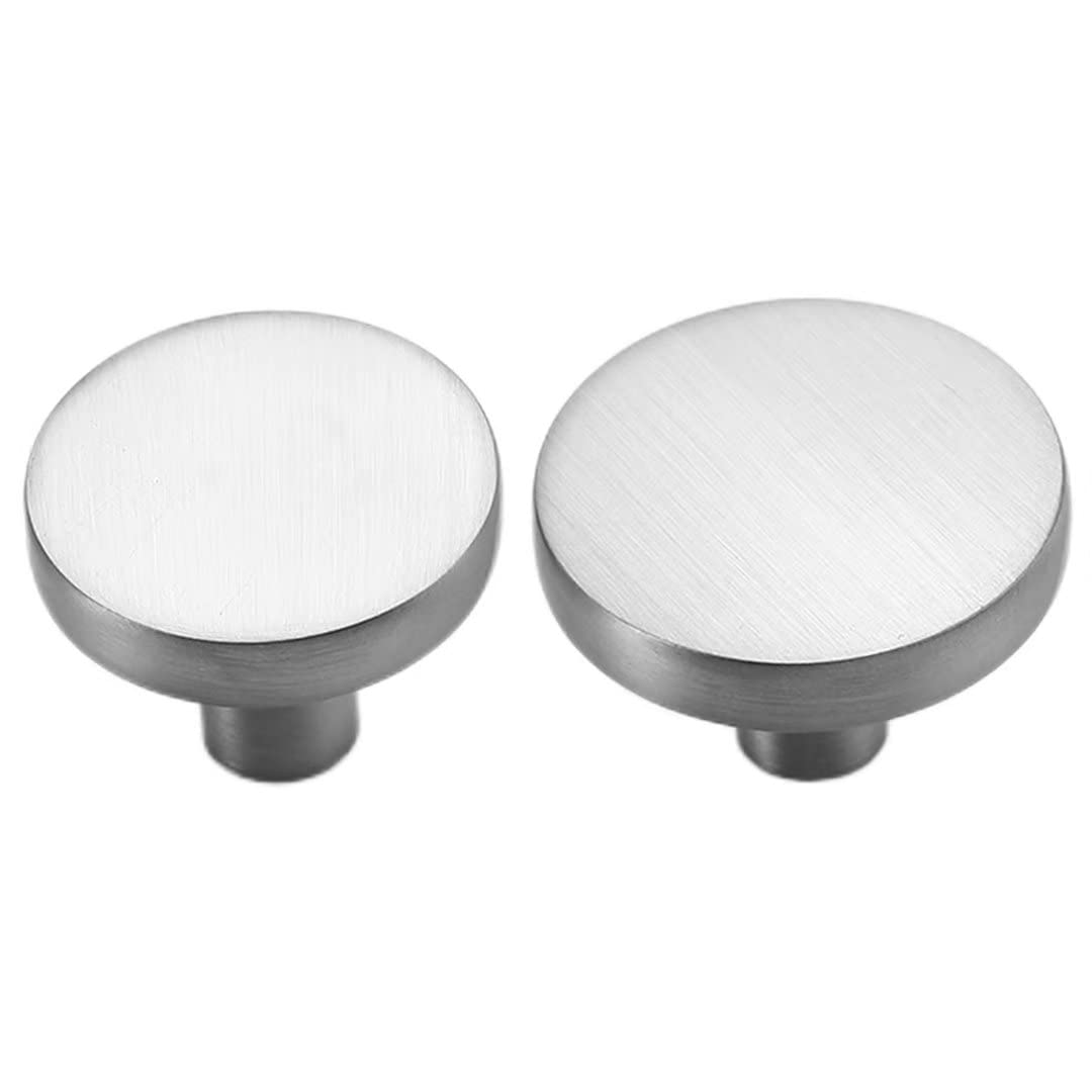 Solid Zinc Alloy Drawer Knobs 2-Pack - 1.38