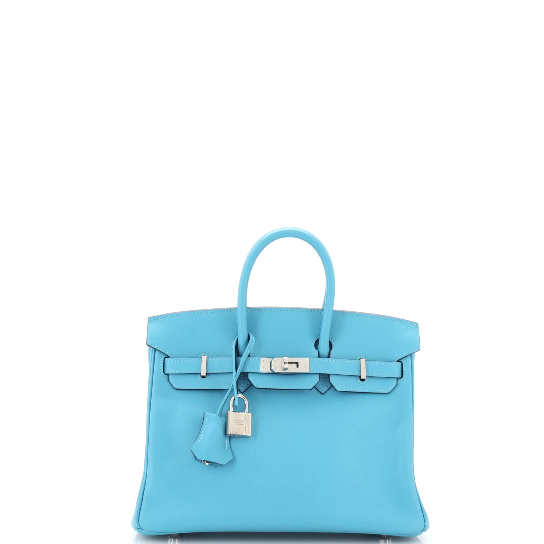 Authentic Hermès Birkin 25 Handbag in Bleu Du Nord Swift Leather with Palladium Hardware - Luxury Designer Tote for Women, Perfect for Work, Travel & Special Occasions