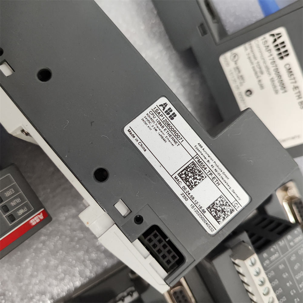 ABB PM554 TP ETH 1SAP120600R0071 Programmable Logic Controller (PLC) - Industrial Automation for Manufacturing & Process Control