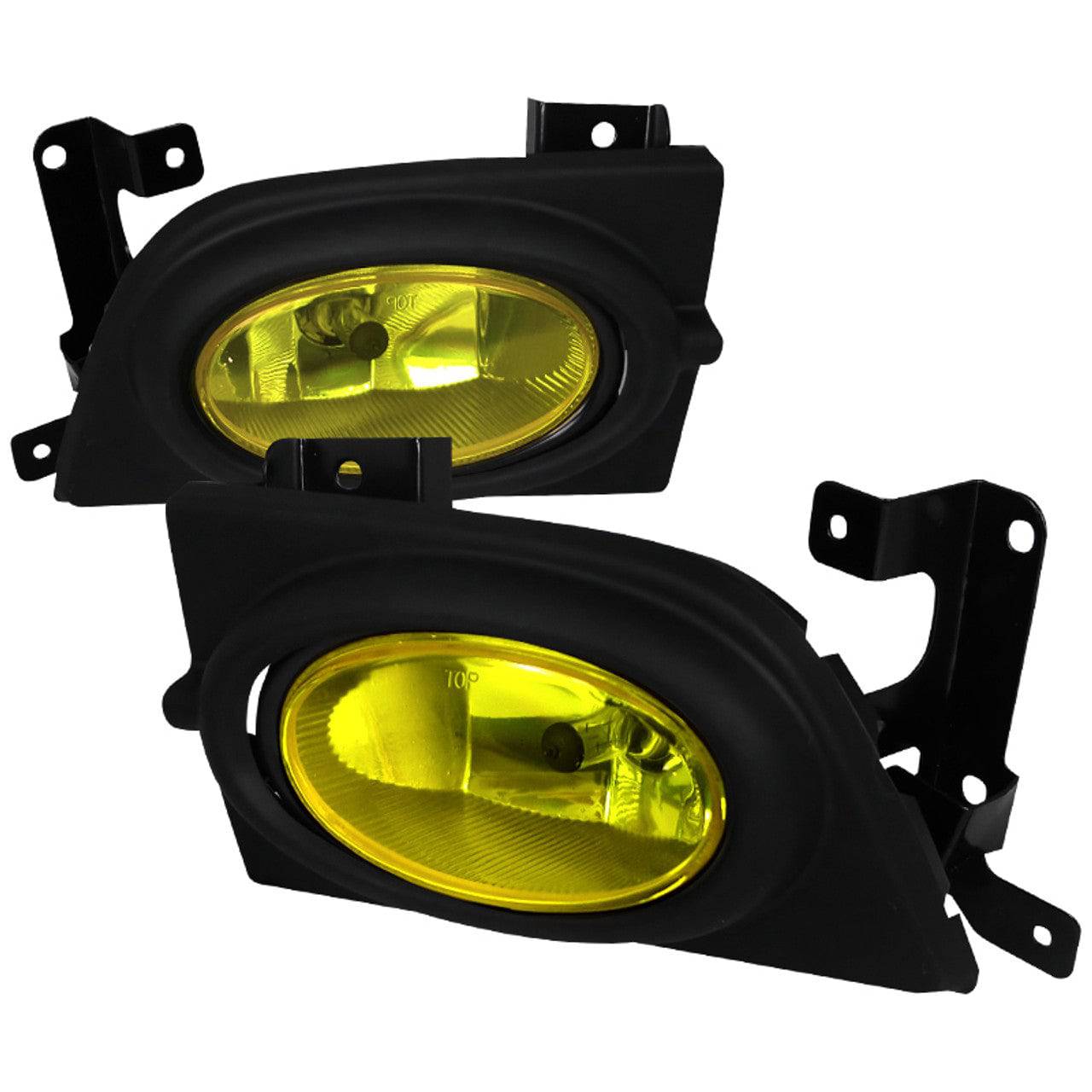 OEM Style Fog Lights for 2006-2008 Honda Civic 4-Door Sedan - Perfect for Night Driving and Enhanced Visibility