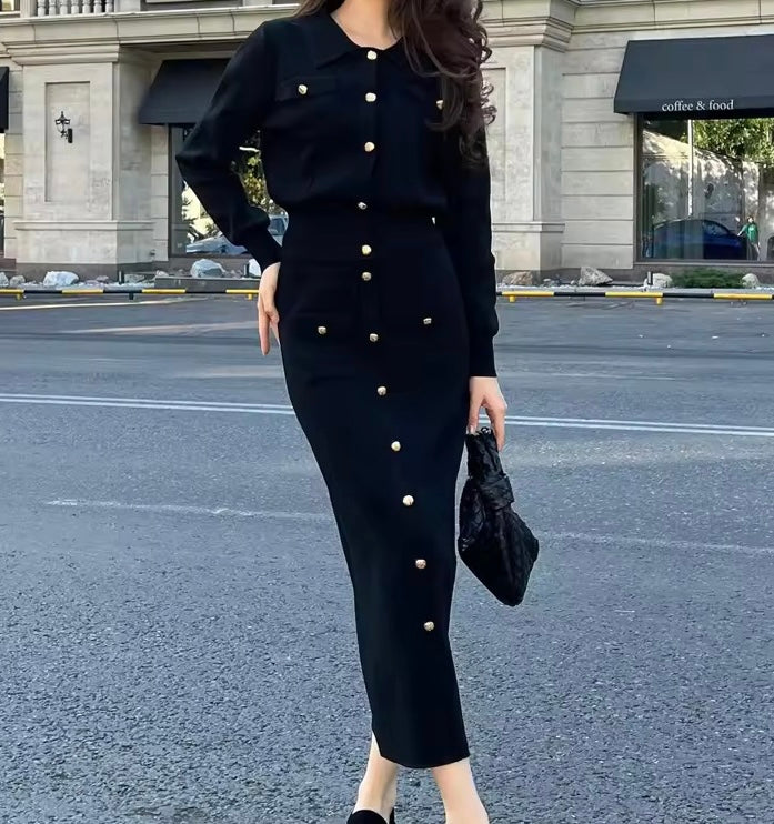 Lucille Elegant Knitted Skirt & Top Set for Women | Soft Comfortable Outfit | Perfect for Office, Date Night & Casual Wear