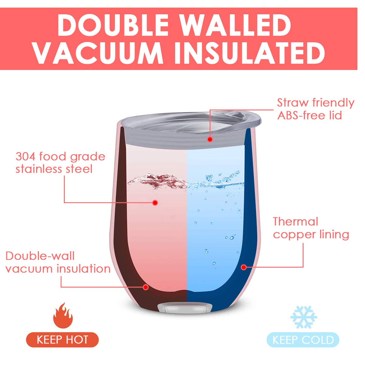 Funny Wine Tumbler for Women - 12oz Insulated Cup | Unique Gifts for Mom, Wife, Sister, Best Friend | Perfect for Birthdays, Retirement, Divorce, Teacher Appreciation | Great for Parties, Office Use & Daily Hydration