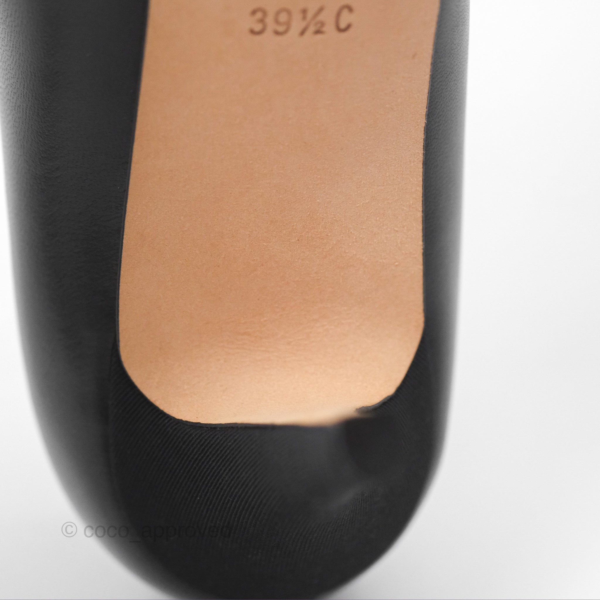 Chanel Classic CC Black Lambskin Heels Women's Size 39.5 - Luxury High Heel Pumps for Evening Parties & Formal Events