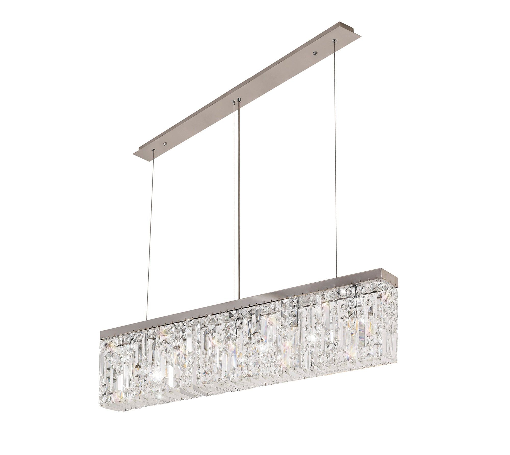 Polished Chrome & Crystal