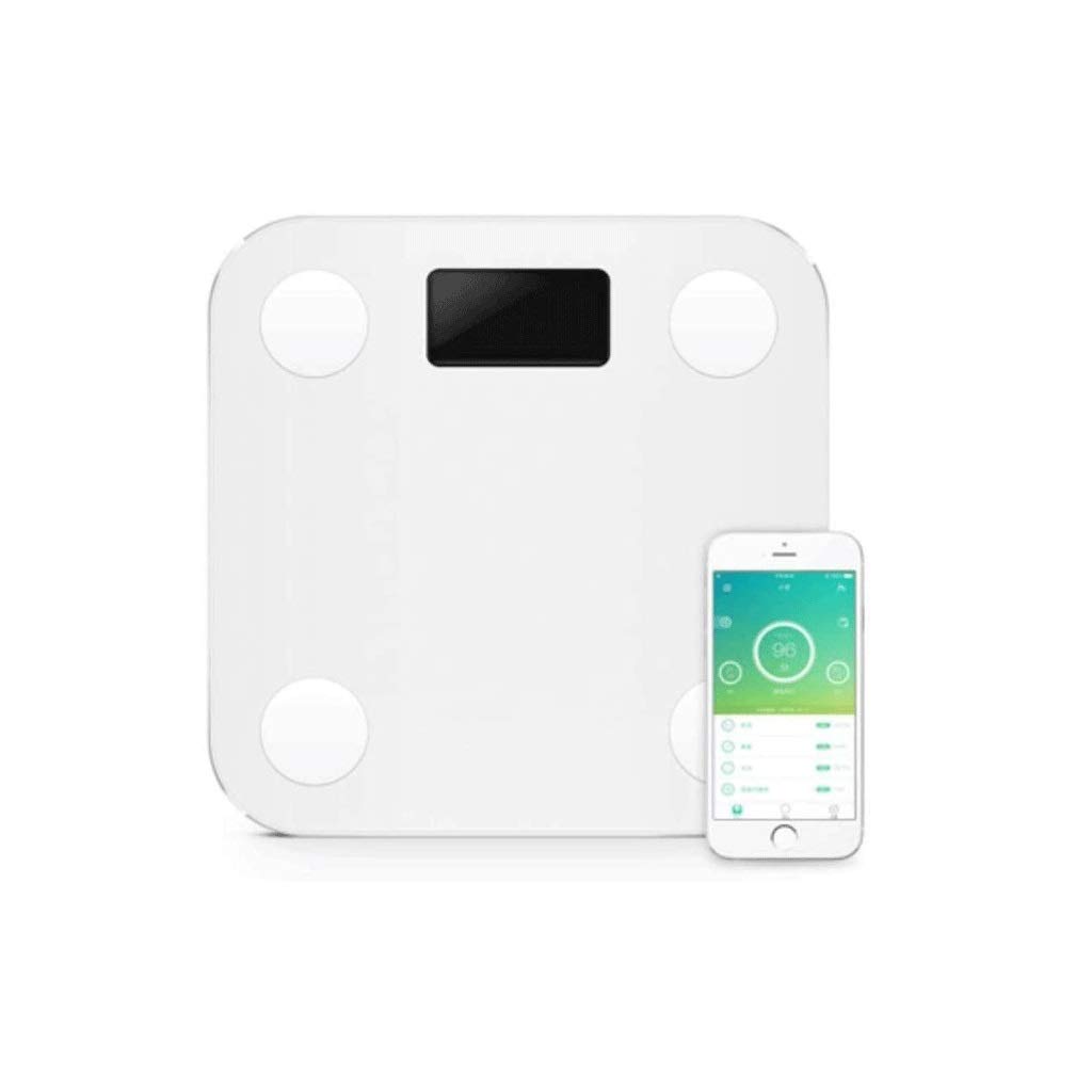 Rechargeable Digital Body Weight Scale - Accurate Electronic Bathroom Scale for Home & Gym Use - Durable & Strong for Daily Weighing