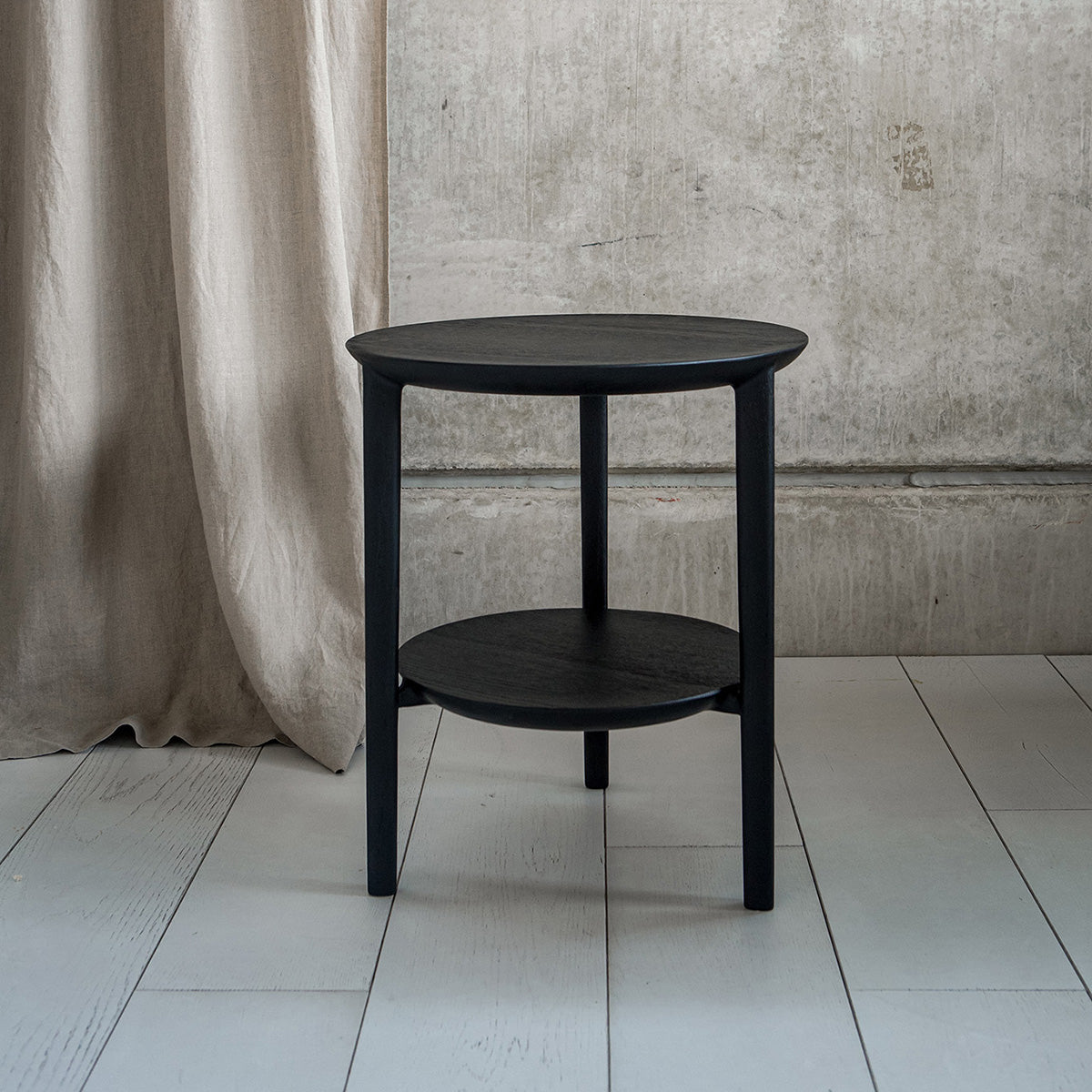 Ethnicraft Bok Side Table - Modern Wooden End Table for Living Room, Bedroom & Office - Stylish & Functional Home Decor