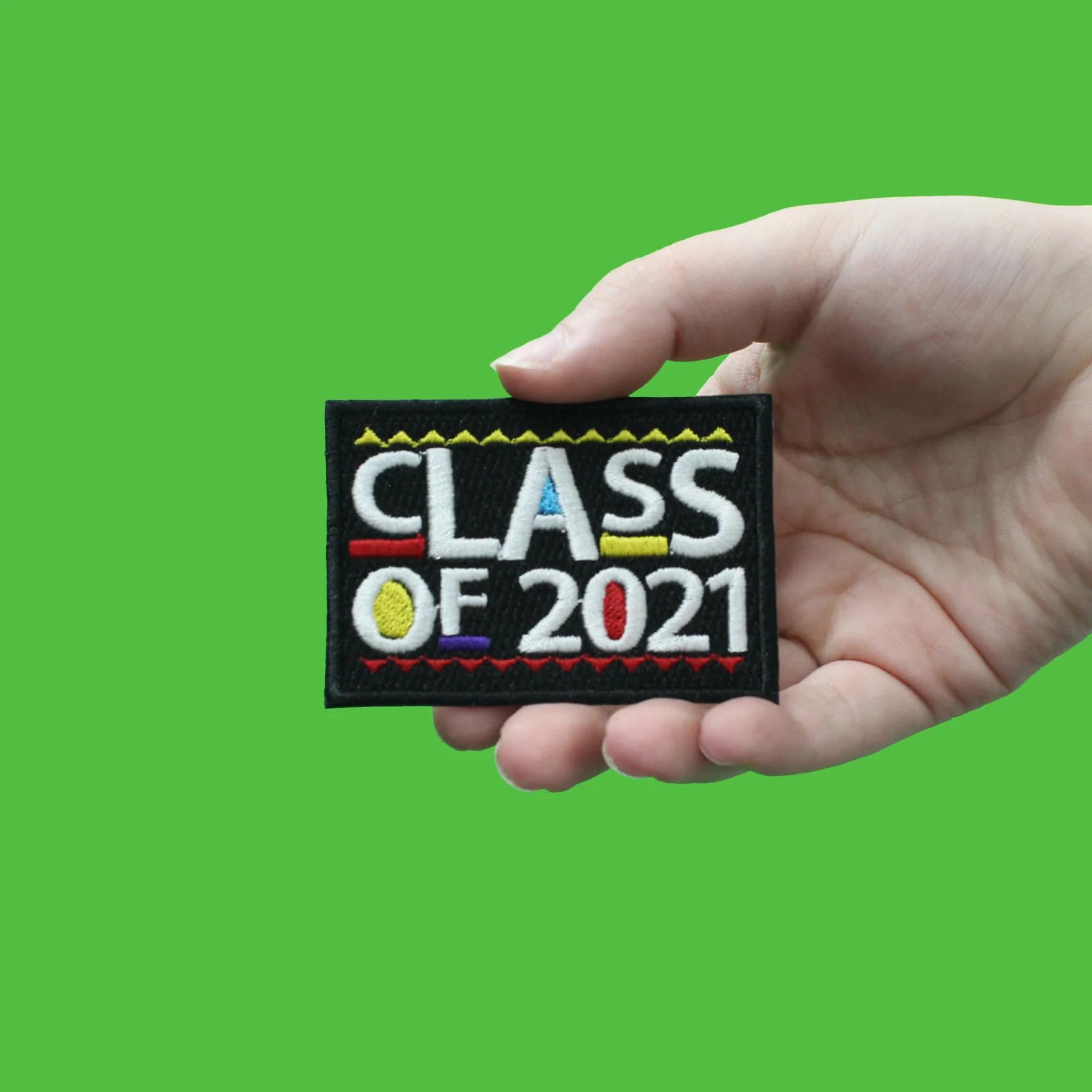 Class Of 2021 HBCU Embroidered Iron-On Patch - Perfect for Graduation Gifts, Jacket Customization & School Pride Accessories