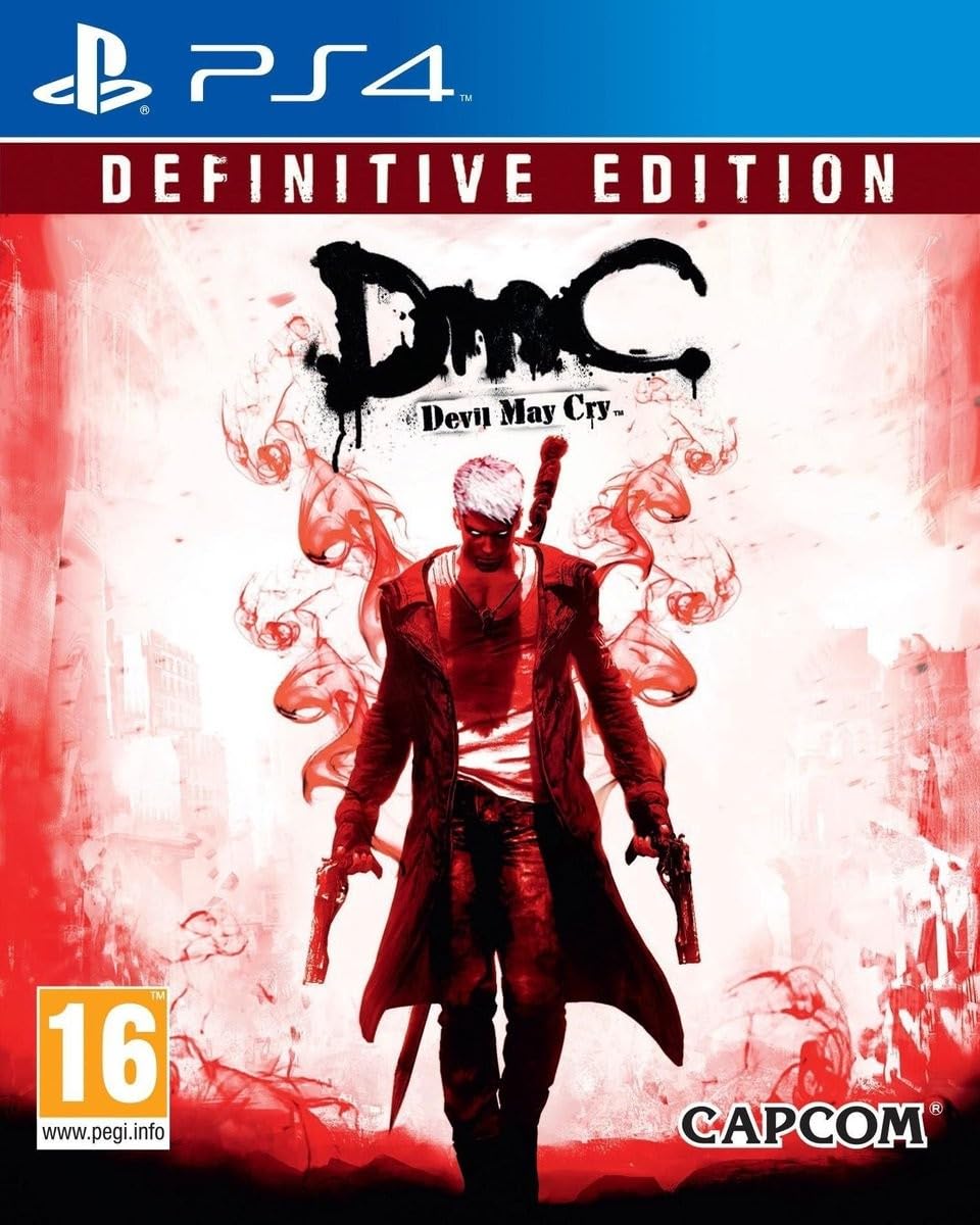 DmC Devil May Cry Definitive Edition - PS4 Game | Action-Adventure Hack & Slash | Play on PlayStation 4 Console for Intense Combat & Stylish Combos | Perfect for Fans of Dark Fantasy & Character Action Games