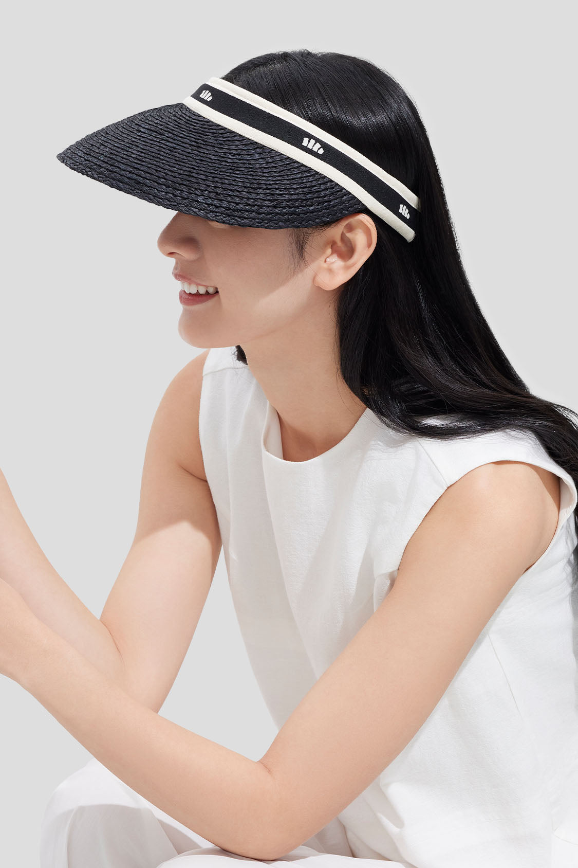 UPF50+ Women's Sun Protection Raffia Hat - Wide Brim Summer Beach Hat for Outdoor Activities, Travel & Gardening