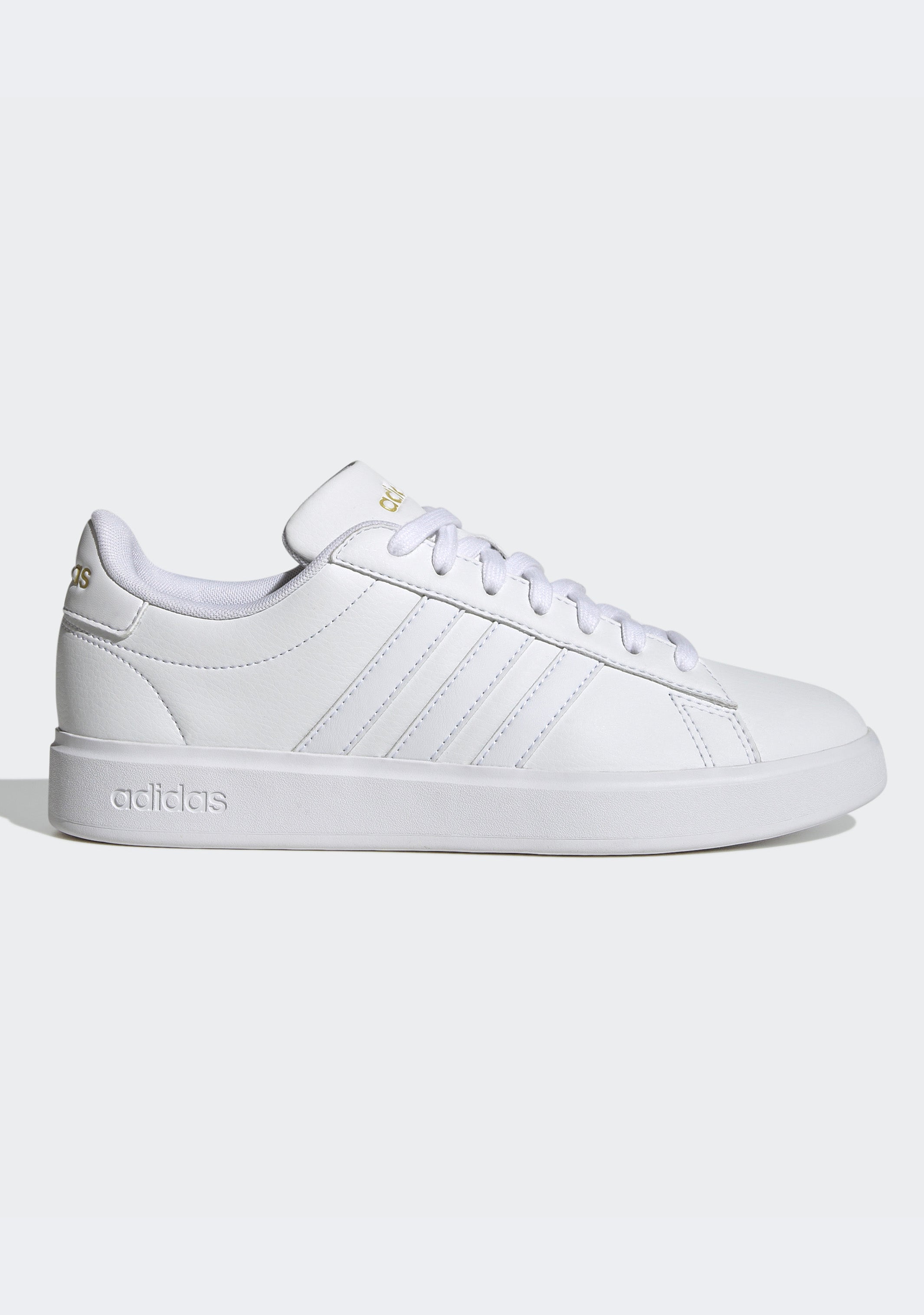Adidas Women’s Grand Court 2.0 Tennis Shoes - White & Black Classic Sneakers for Women | Comfortable Athletic Shoes for Running, Gym Workouts & Casual Wear