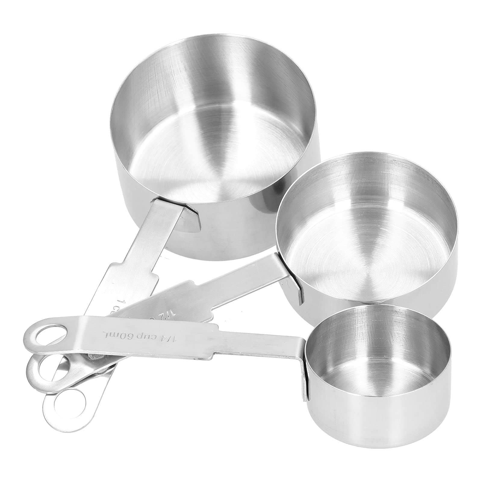 Premium Stainless Steel Measuring Spoon Set - 6-Piece Kitchen Measuring Cups for Baking & Cooking - Lightweight, Rust-Free - Perfect for Home, Kitchen, Coffee, Tea, Spices & DIY Projects