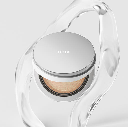 BBIA Eau Glow Cushion Foundation SPF40 PA+++ - 15g Original + 15g Refill - Hydrating & Brightening Cushion Compact for Flawless Makeup | Perfect for Daily Wear & Touch-Ups