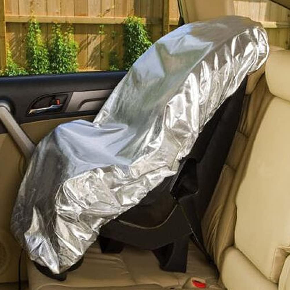 Baby Car Seat Sun Shade Cover - UV Protection & Heat Insulation for Child Safety - Blocks 99% Harmful Rays - Perfect for Summer Travel, Road Trips & Outdoor Activities