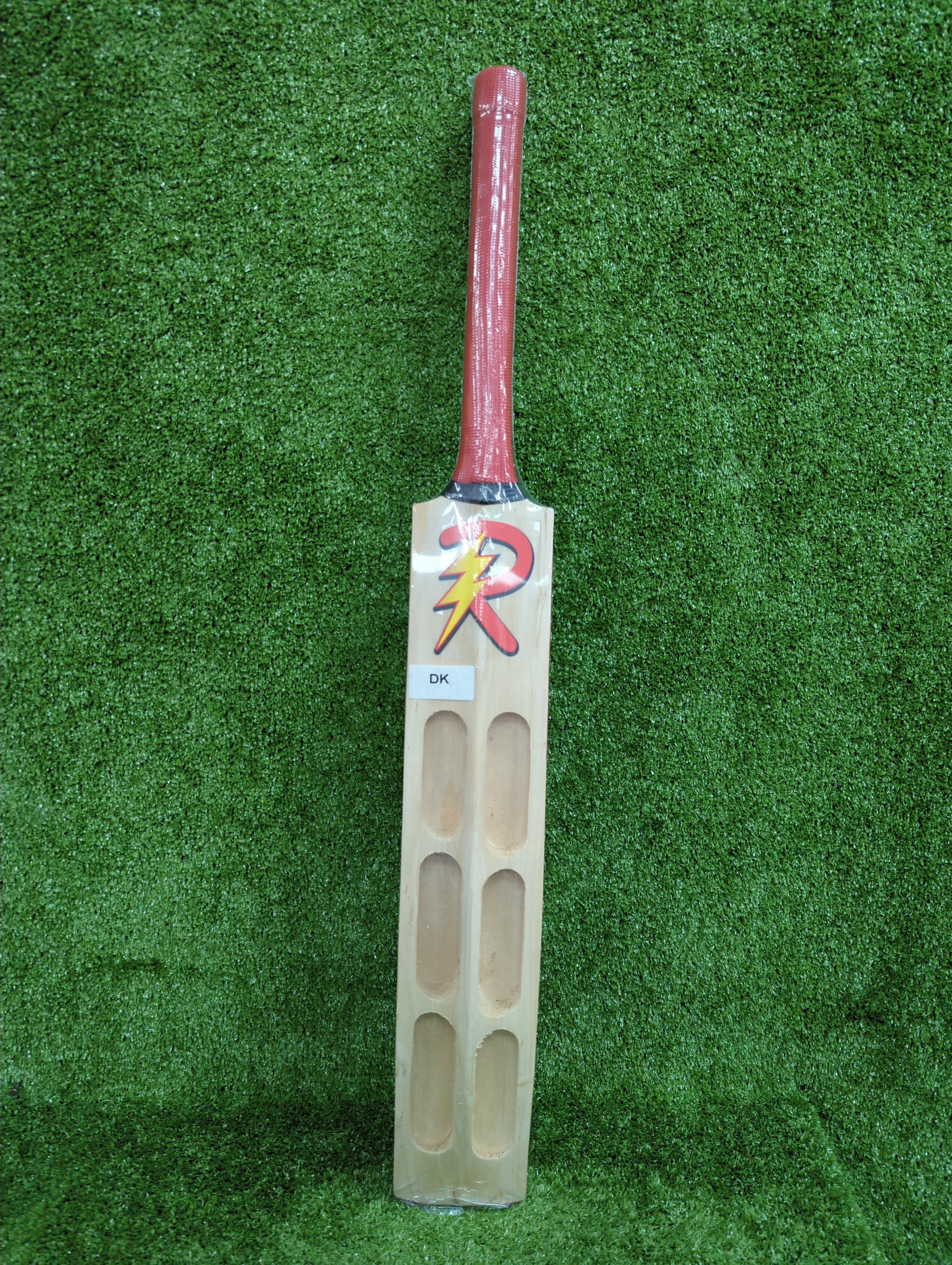 Premium Raidyn DK Kashmir Willow Scoop Adult Cricket Bat for Tennis Ball - Perfect for Casual Matches, Backyard Practice & Training Sessions