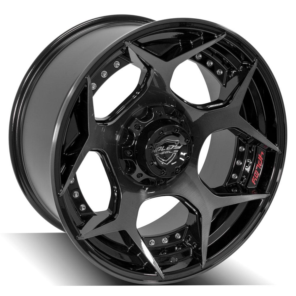 4Play Gen2 4P50 Gloss Black Wheels 20x10.0 18