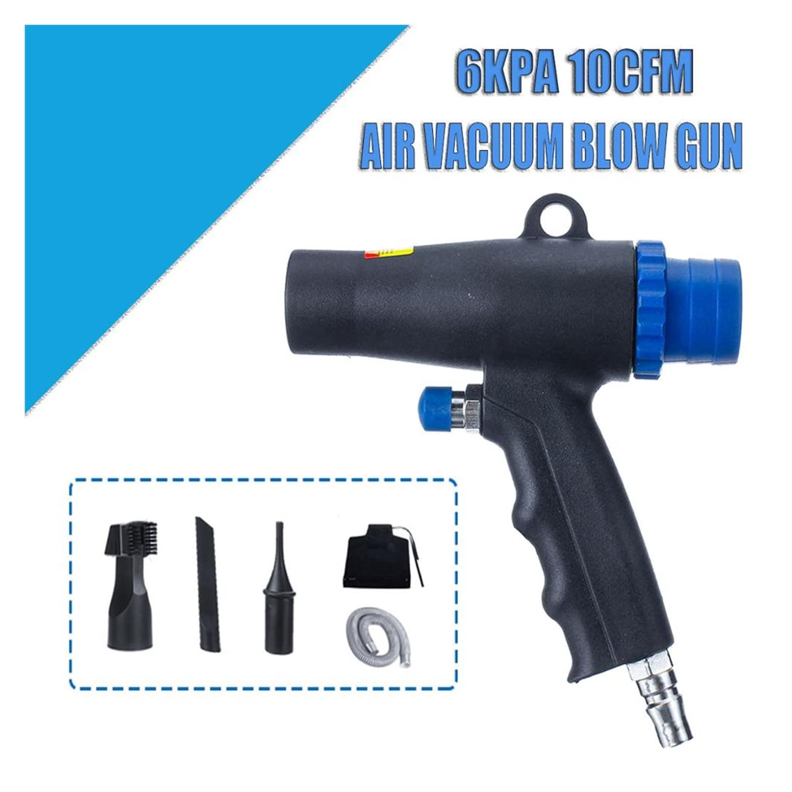 **2-in-1 Air Hammer & Pneumatic Vacuum Cleaner Kit – Dual Function Air Duster Compressor with Blow & Suction Guns for Workshop, Garage & DIY Cleaning**    *(Use Cases: Ideal for dusting electronics, cleaning workshop tools, removing debris from machinery, and automotive detailing.)*