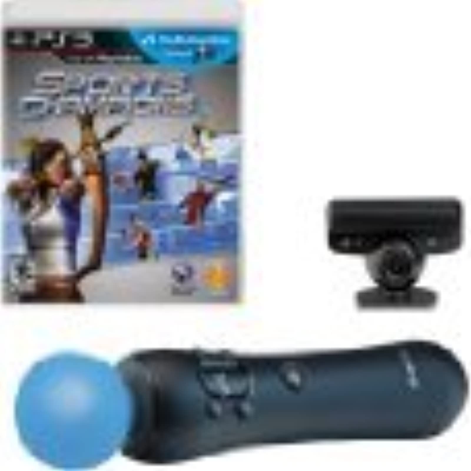 PlayStation 3 Move Starter Bundle - Motion Controller & Camera for PS3 Gaming | Perfect for Family Fun, Fitness Games & Interactive Entertainment (Bulk Packaging)