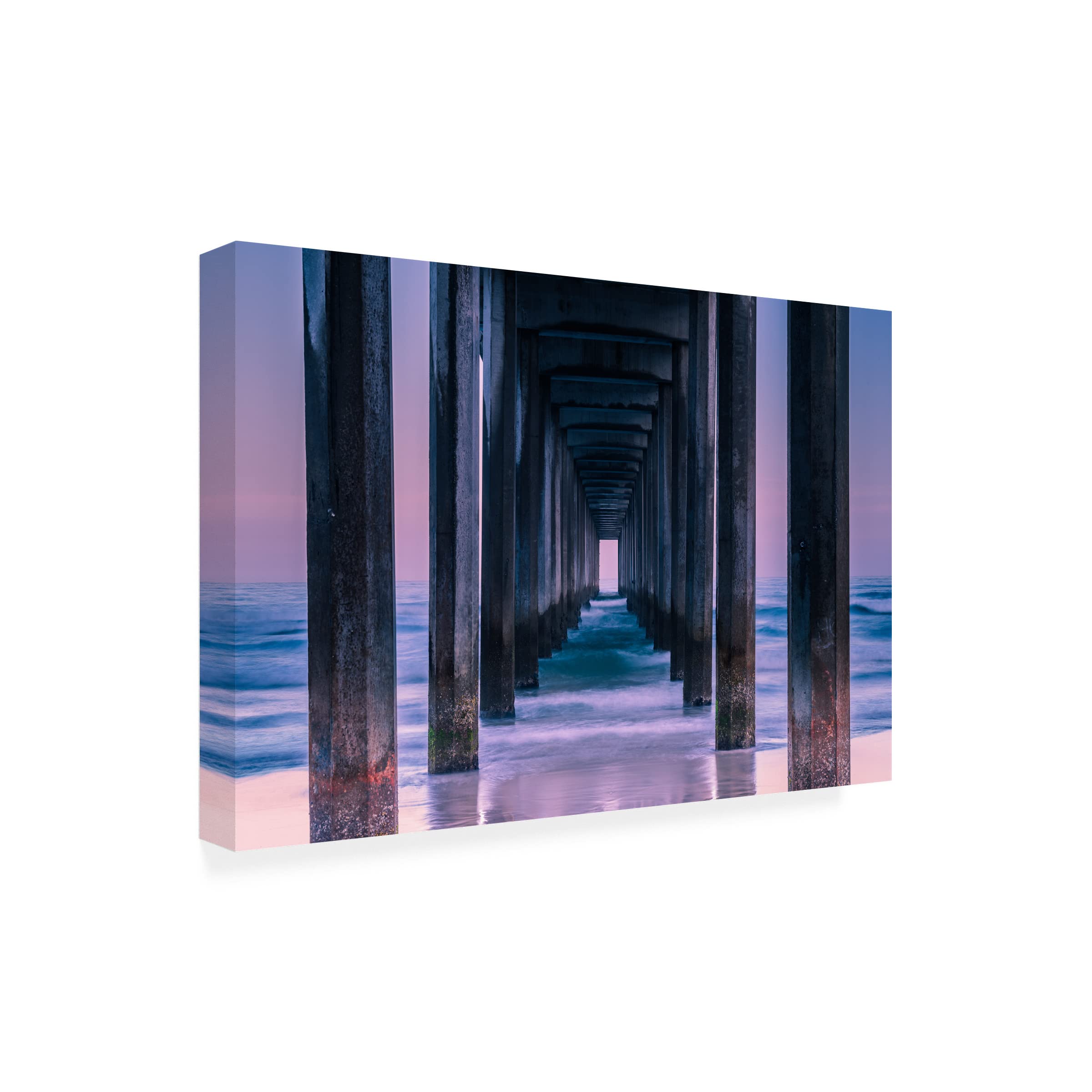 Trademark Fine Art 'Vista' Canvas Wall Art by Andreas Agazzi - Stunning Landscape Painting for Living Room, Bedroom & Office Decor