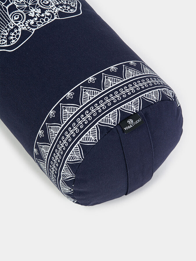 Organic Buckwheat Meditation Bolster Cushion for Yoga & Zen - Supportive Elephant Pillow for Home Studio, Meditation & Relaxation - Perfect for Yoga, Reiki & Stress Relief