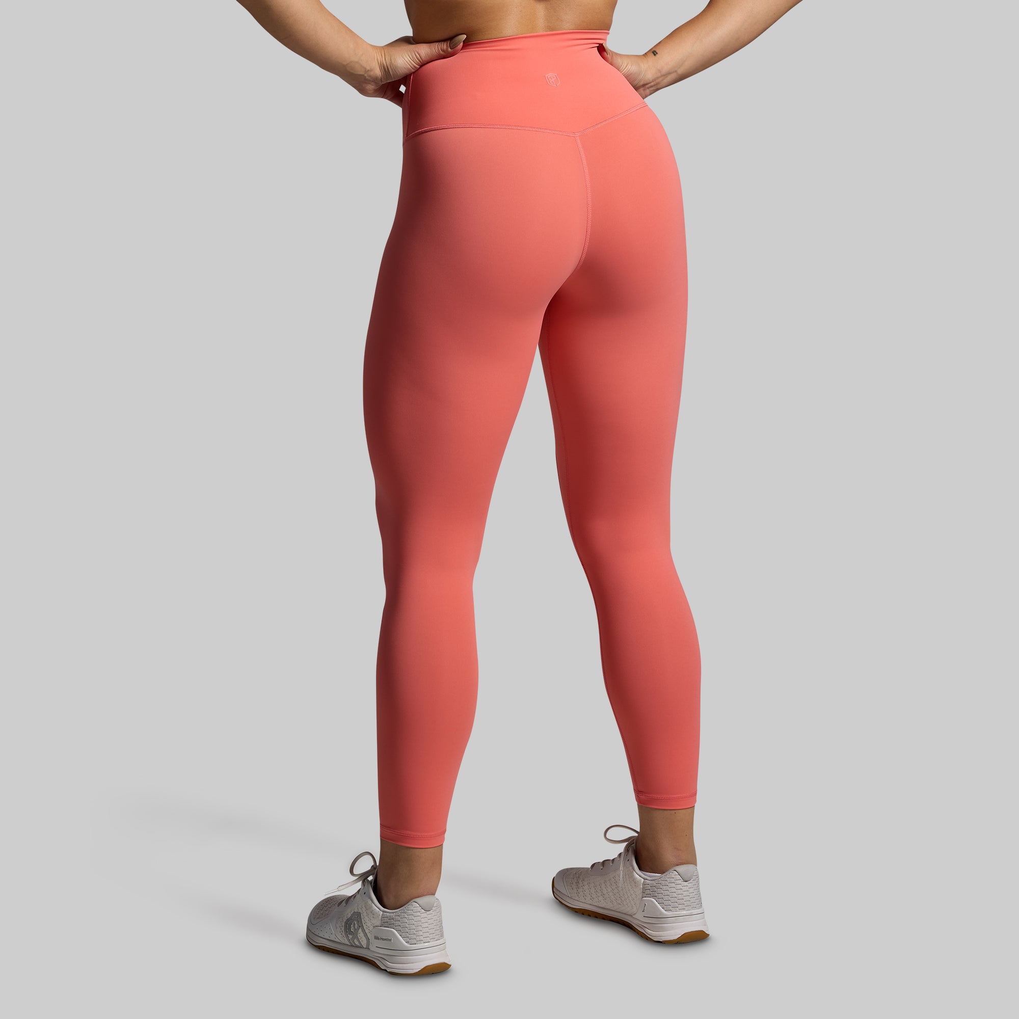 Your Go-To Legging 2.0 - High Waisted Yoga Pants for Women (Hot Peach) | Perfect for Workouts, Running & Lounge Wear