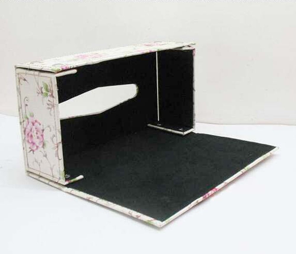 European Style PU Leather Feather Tissue Box Cover - Elegant Rose Design Rectangular Napkin Holder for Living Room, Bedroom & Bathroom Decor