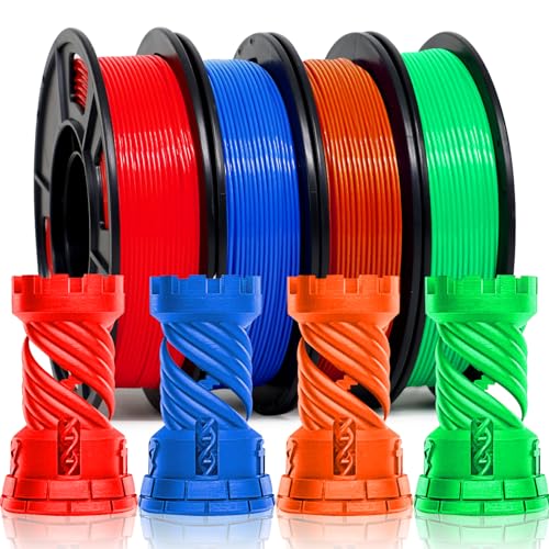 1-PLA+ Red/Orange/Blue/Green 250g*4