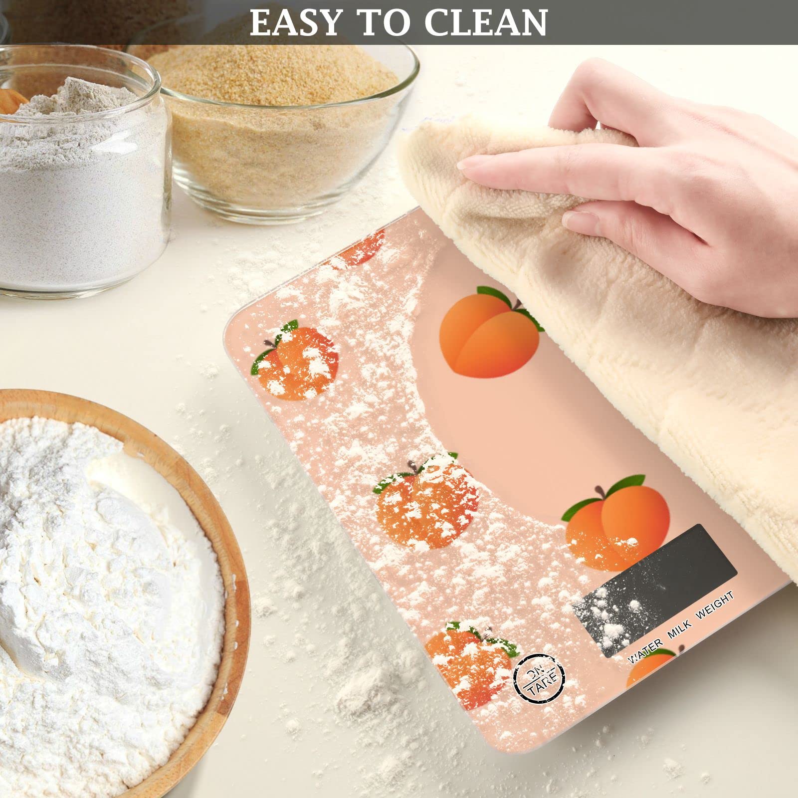 **11lb Digital Kitchen Scale - Waterproof Food Scale with Ounces/Grams for Cooking, Baking, Coffee & Weight Loss | Perfect for Home, Restaurant & Meal Prep**
