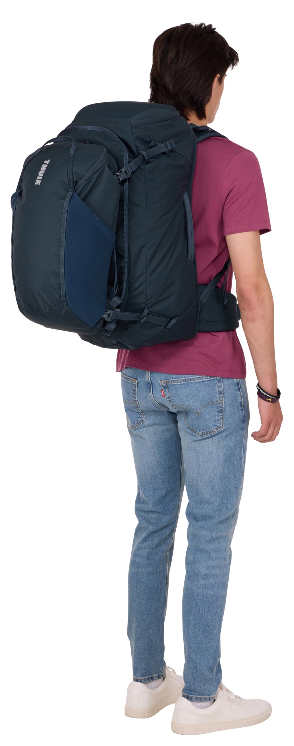 Thule Landmark 70L Backpack - Durable Travel & Hiking Backpack for Outdoor Adventures, Camping & Trekking | Water-Resistant & Spacious Design for Gear Storage