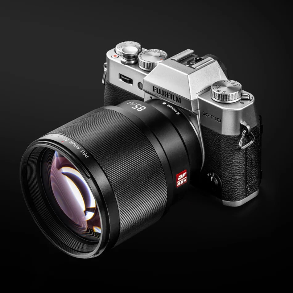 Fujifilm FX Mount 85mm F1.8 Prime Lens - Low Noise, Fast & Precise Autofocus for Portrait Photography, Wedding & Low Light Shooting