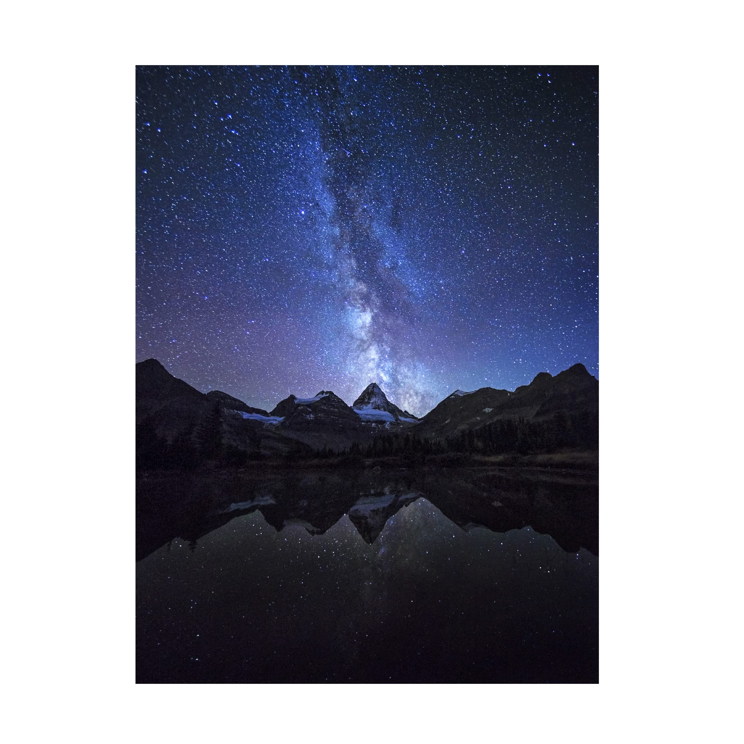 Trademark Fine Art 'Million Stars' Canvas Wall Art Print by Naphat Chantaravisoot - Modern Home Decor for Living Room & Bedroom