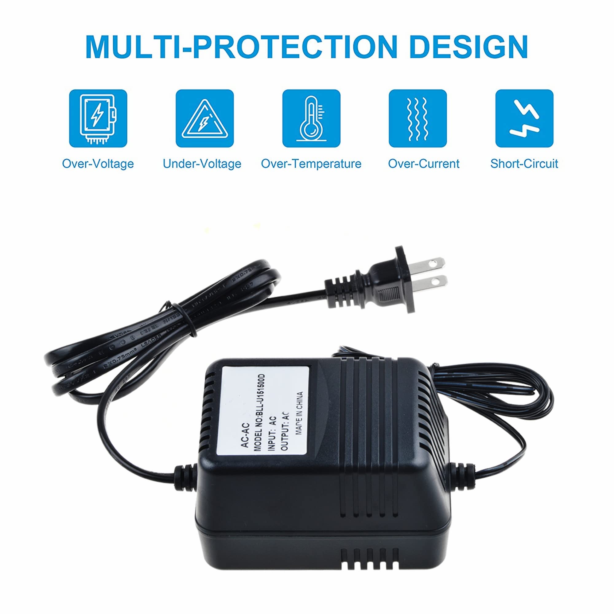 Dysead AC Adapter Replacement for Uniden D3280-2 DECT 6.0 Bluetooth Cordless Phone Handset - Power Supply Charger Cord PSU (Compatible with Handset Charging Only, Not Base Unit) - Perfect for Home Office Phone Charging Needs