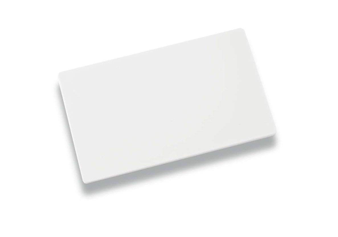 DE BUYER 4920.60 N White Polyethylene Chopping Board - 60 x 40 x 2 cm - Durable Kitchen Cutting Board for Meat, Vegetables & Fruits - Perfect for Home & Professional Chefs