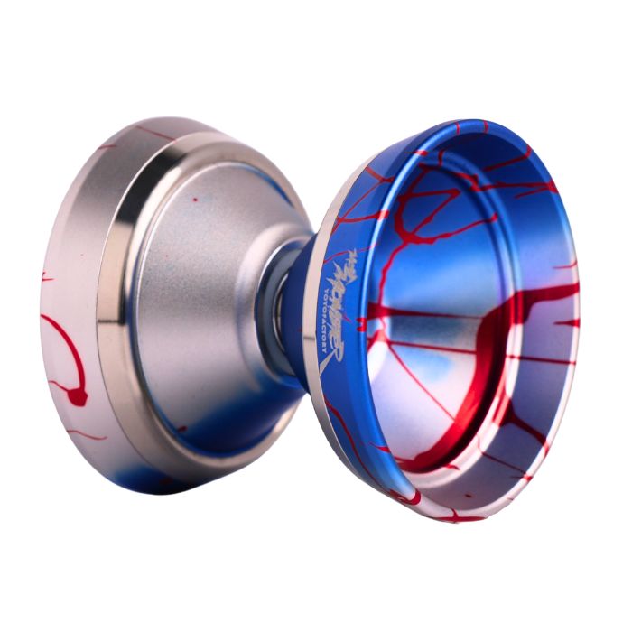 YoYoFactory MEGA Monster Professional Yo-Yo - Bimetal Design for Advanced Players | Perfect for Competition, Tricks & Performance