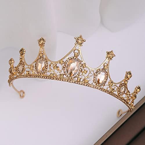 Sparkling Crystal Rhinestone Tiara Crown - Elegant Princess Headband for Quinceañera, Wedding, Birthday, Prom & Pageant | Perfect for Bridal Accessories, Special Occasions & Photo Shoots