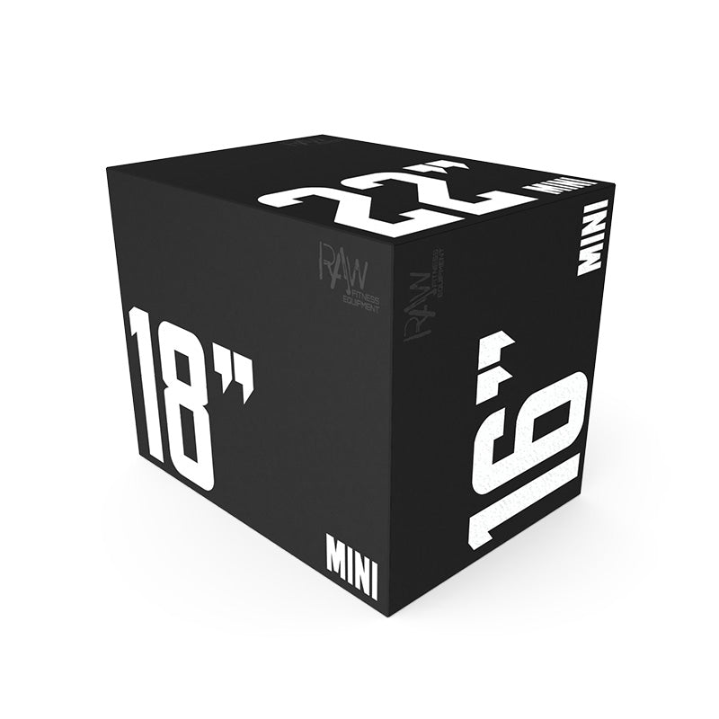 3-in-1 Mini Plyo Box Foam - Adjustable Jump Box for CrossFit, Home Gym & Outdoor Workouts - Perfect for HIIT, Plyometrics & Strength Training