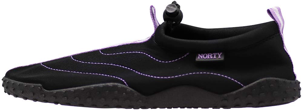 NORTY Wave Aqua Sock Water Shoes for Women - Quick-Dry Swim Beach Shoes with Non-Slip Sole - Lightweight Water Socks for Swimming, Surfing, Yoga & Beach Walking